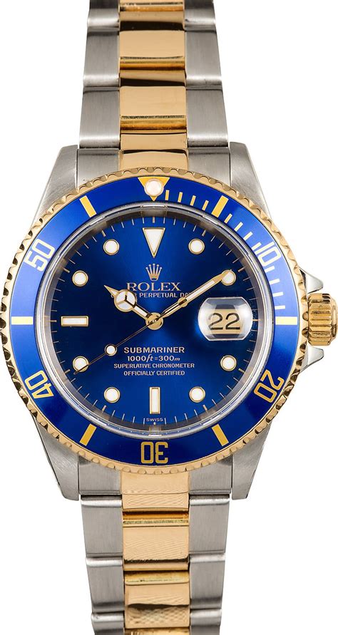 two tone rolex blue face|Rolex two tone blue dial.